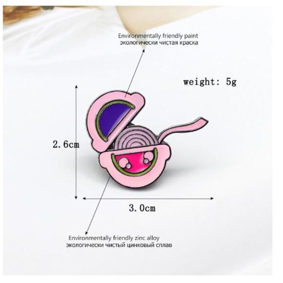 Bubble Tape Bubble Gum Pin Brooch - Picture 2 of 4